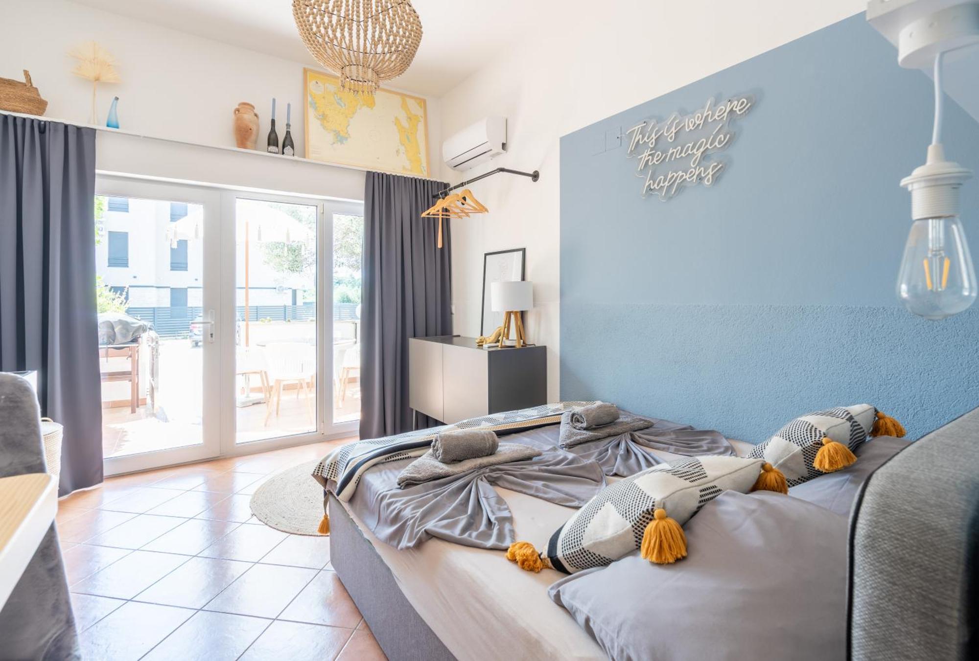 App Akumal-25M Zum Meer, Privatparkplatz, 50 Zoll Smart Tv, Sat Medulin Dış mekan fotoğraf